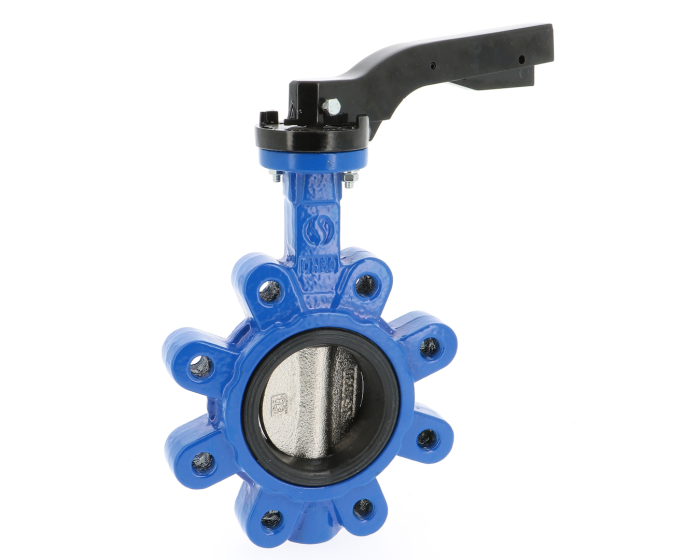 Ductile iron butterfly valve 1135 Lug EN-GJS-400-15 disc/EPDM seat